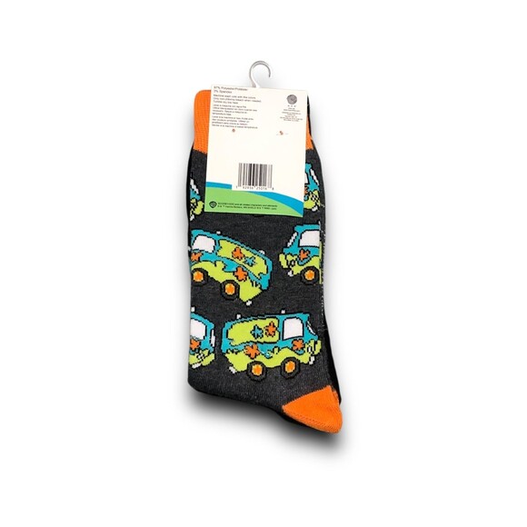 WB Scooby-Doo Men's Crew Socks - 2 Pairs - Picture 2 of 2
